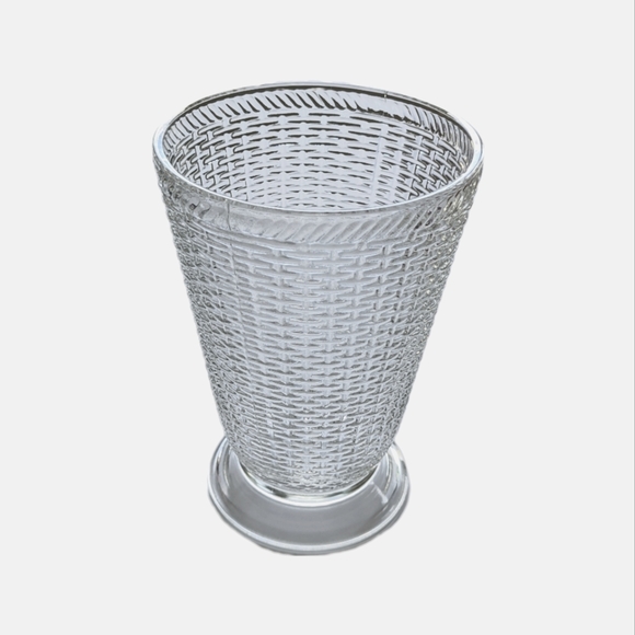 Vintage Basket Weave Vase - Picture 2 of 3